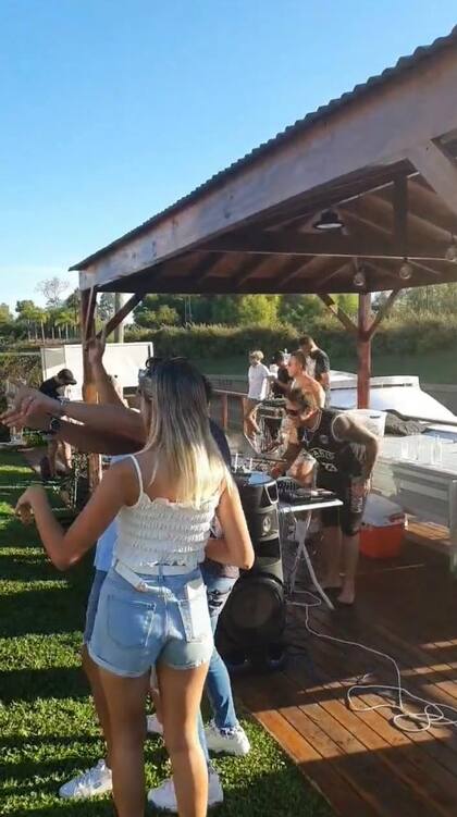 La fiesta clandestina se realizó en el barrio El Yatch de Nordelta