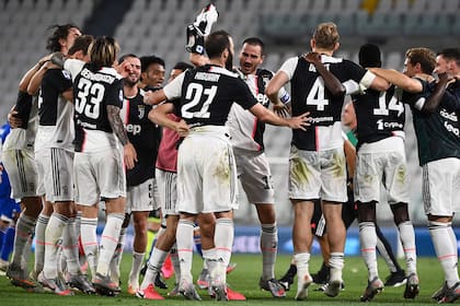 La fiesta de Juventus: la Vecchia Signora monopolizó el Scudetto
