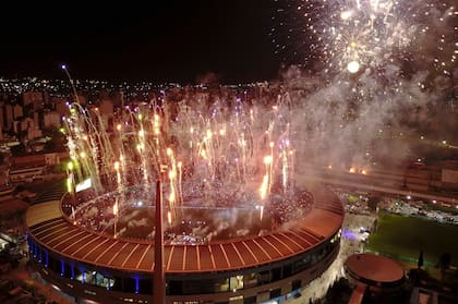La fiesta del campeón en Avellaneda