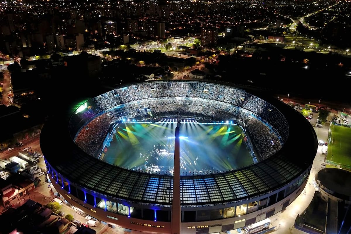La fiesta del campeón en Avellaneda