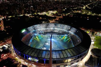 La fiesta del campeón en Avellaneda