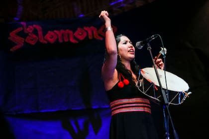 La Fiesta del Violinero, la Pena de Nestor Garnica, durante el Festival Cosquin 2020