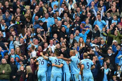 La fiesta en Manchester fue celeste
