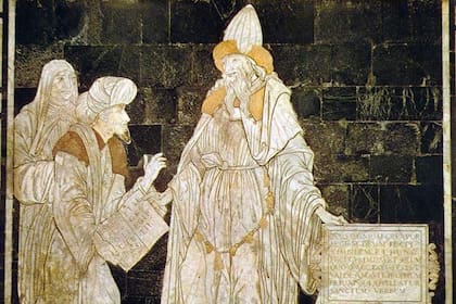La figura de Hermes Trismegisto está vinculada a la creación de la Tabla Esmeralda