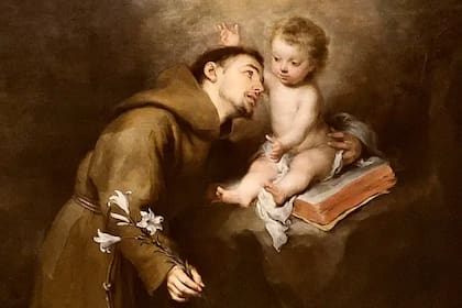 La figura de San Antonio de Padua a menudo es representada con un Niño Jesús (Fuente: ACI)