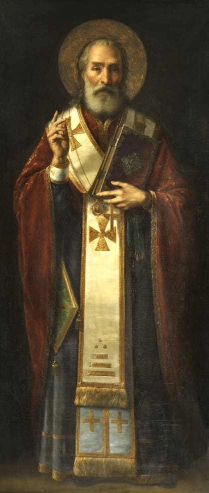 La figura de San Nicolás ha sido relacionada con la leyenda de Santa Claus, por su carácter generoso con los niños (Galerie Art Praha/Jaroslav Čermak )