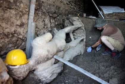 La figura divina permaneció intacta por más de 1700 años