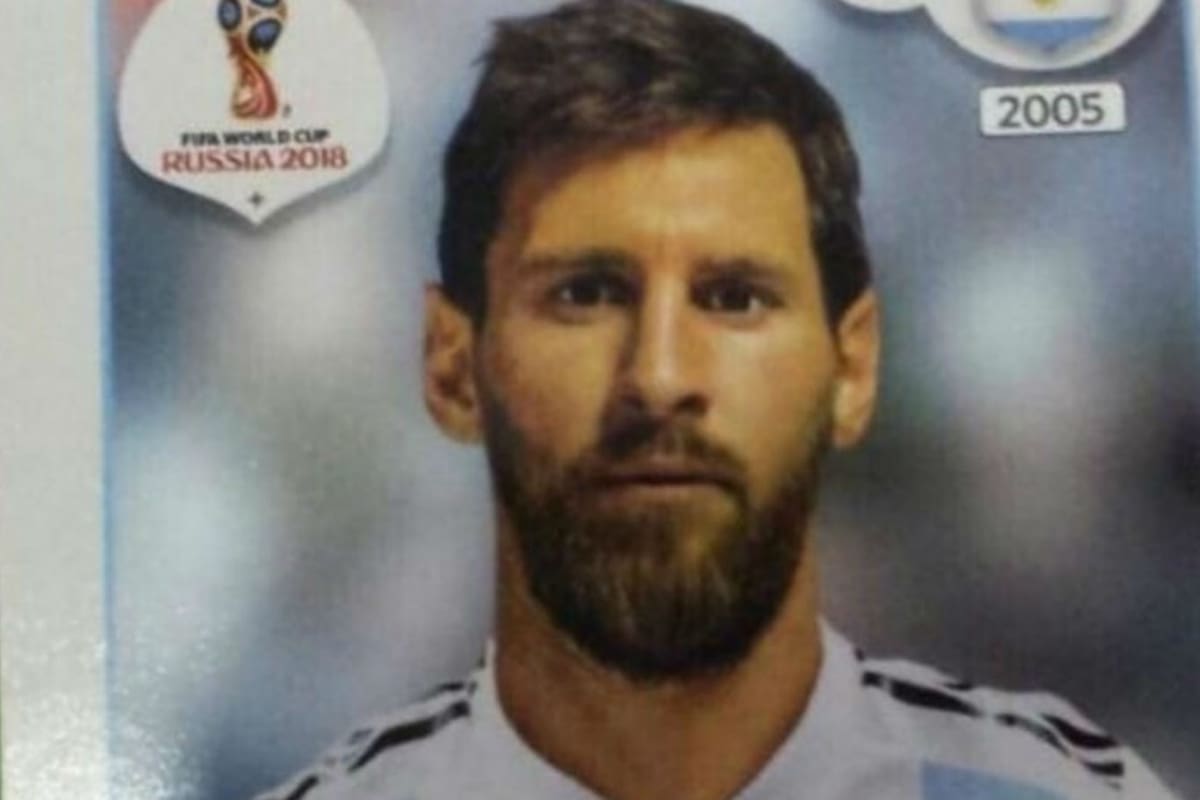 La figurita de Messi para el Mundial Rusia 2018