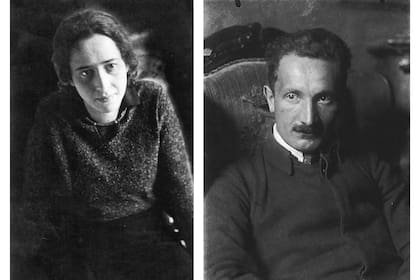 La filósofa política Hannah Arendt y Martin Heidegger, un vínculo de pasión filosófica