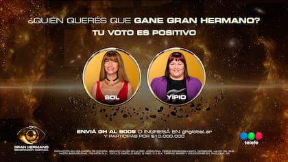 La final será entre Sol Abraham y Gisela "Yipio" Pintos