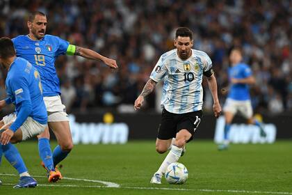 La Finalissima fue el segundo partido ante europeos en el ciclo Scaloni: fue goleada 3 a 0