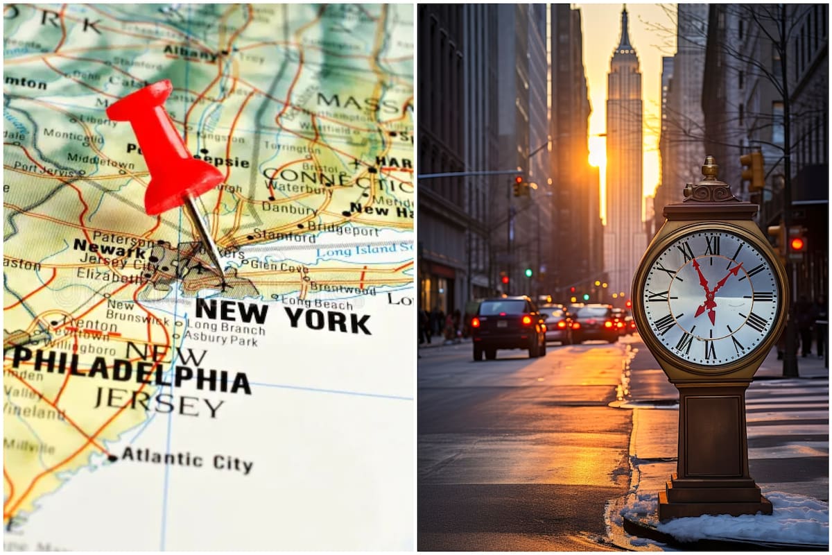 La finalización del horario de verano en el estado de Nueva York se producirá el domingo 1° de noviembre de 2026 a las 2 hs (hora local)