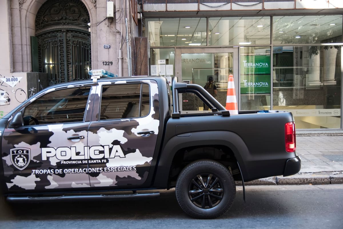 La financiera Terranova fue uno de los puntos allanados en el operativo que terminó con la detención de Carey.