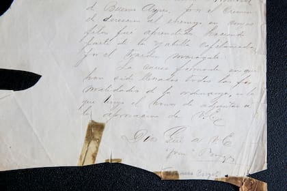 La firma de Francisco Borges en el documento que prueba que pasó por las armas a Silvano Acosta