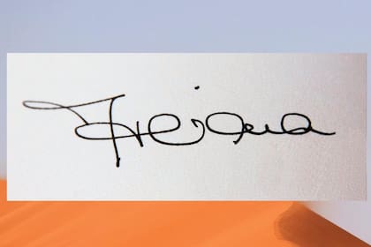 La firma de la Reina