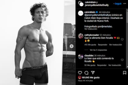 La firma de ropa compartió la producción fotográfica (Foto Instagram @calvinklein)