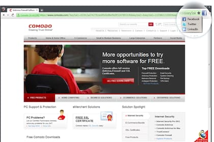 La firma de seguridad Comodo cuenta con dos versiones de browsers, denominadas Dragon y Ice Dragon