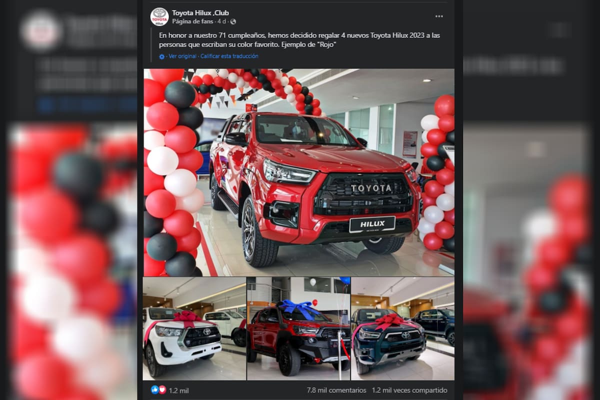 La firma japonesa salió a desmentir este tipo de promociones