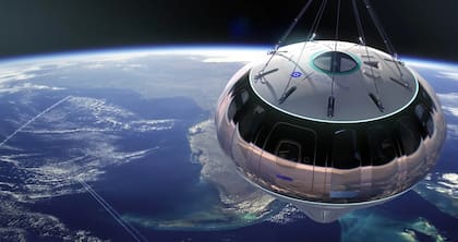 La firma Space Perspective busca ofrecer en 2024 un servicio de turismo espacial, que consiste en subir a un globo que se eleva hasta la estratósfera, a 30 km de altura