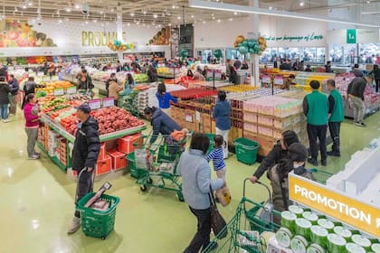 La firma T&T Supermarket se especializa en cocina asiática