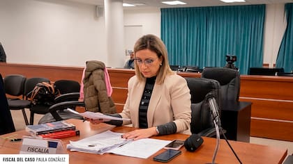 La fiscal del caso Paula González formuló hoy cargos contra el policía Francisco Agustín Quiroz.