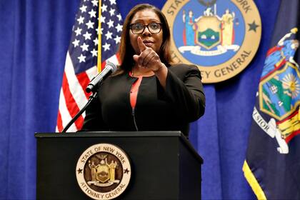 La fiscal general de Nueva York, Letitia James
