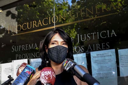 La fiscal María Eugenia Di Lorenzo, a cargo de la investigación