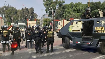 La Fiscalía dijo que la policía actuó ante la ocupación de la sede universitaria.