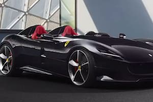 La flamante Ferrari Monza que compró Cristiano Ronaldo por casi dos millones de euros