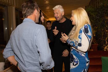La flamante pareja charló con Susana Giménez y Marcelo Tinelli.