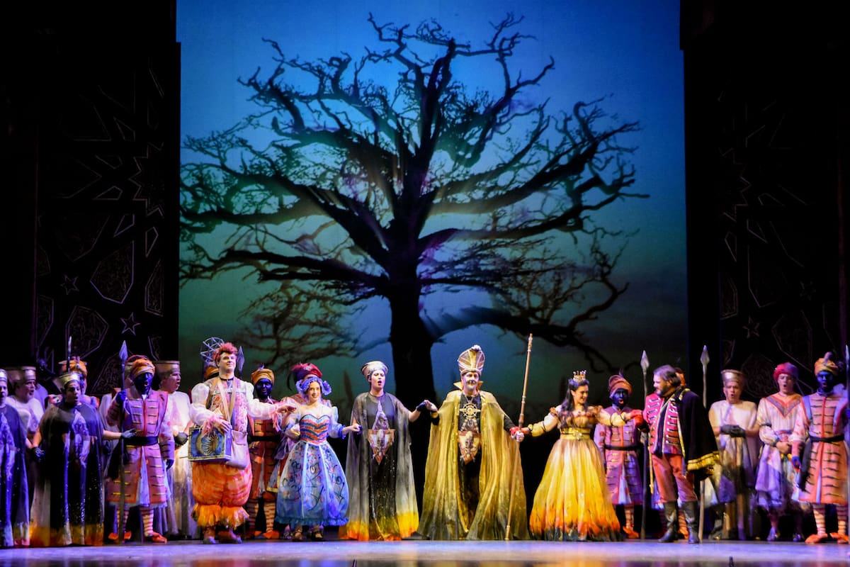 La Flauta Mágica, en la versión que se presentó en el Teatro del Bicentenario, de San Juan