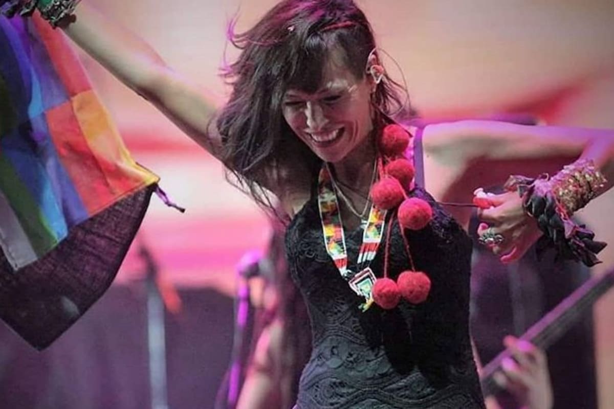 La folclorista Roxana Carabajal