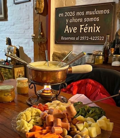 La fondue que ofrece es bien completa.