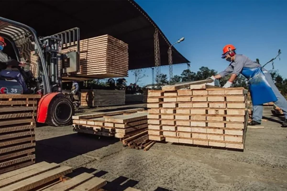 La foresto-industria está afectada por la caída de ventas