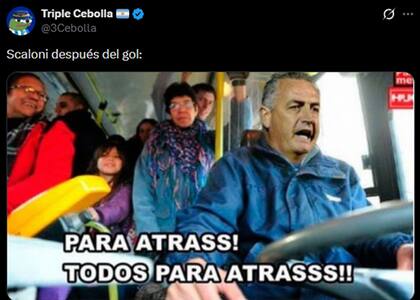 La forma defensiva de Argentina fue comparada con la de Gustavo Alfaro en Paraguay