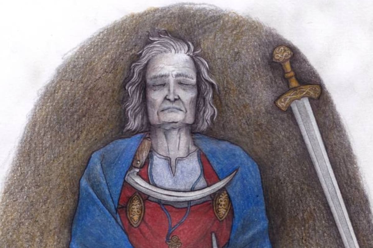 La forma en que fue enterrada dan cuenta de que esta persona era muy valorada y respetada en su comunidad