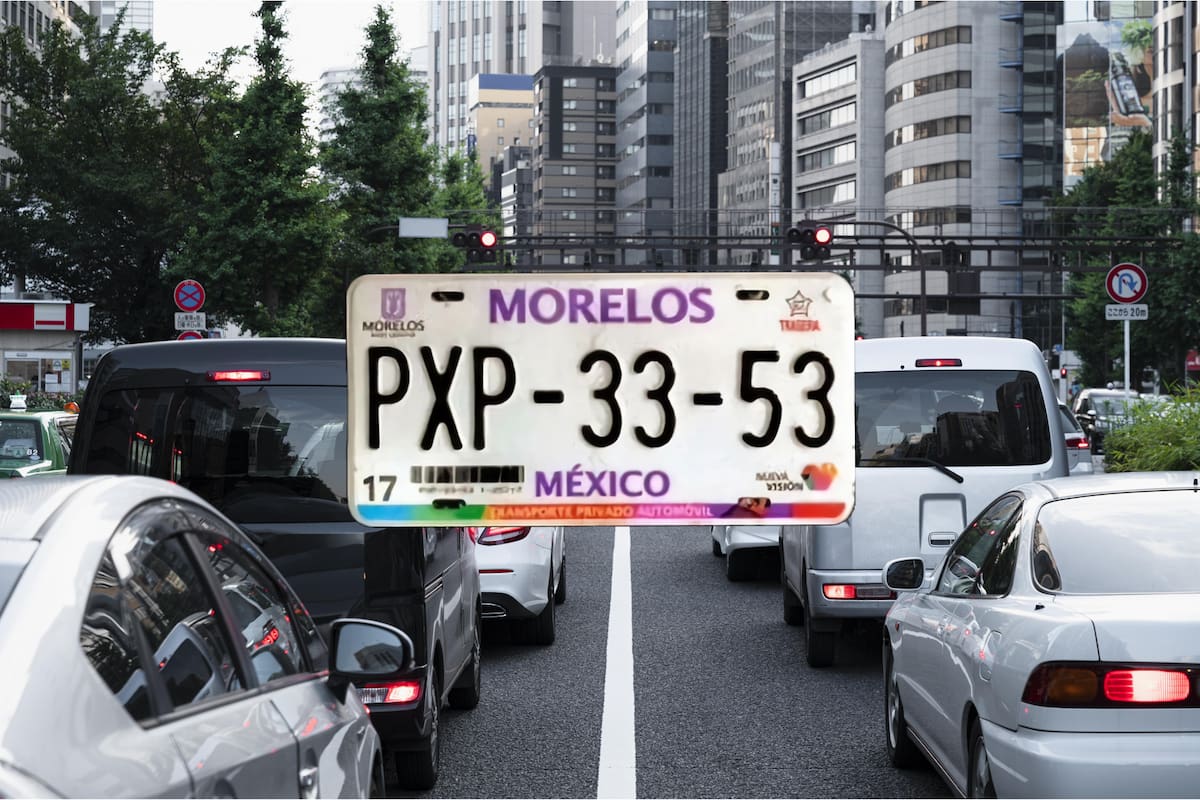 La forma más sencilla para saber de donde provienen los vehículos de México