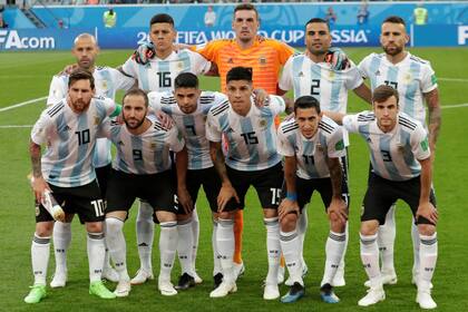 La formación argentina que enfrentó a Nigeria
