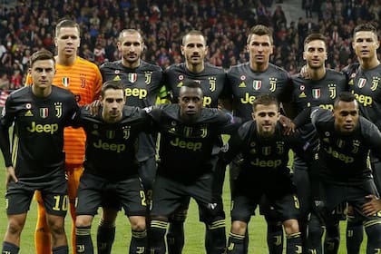 La formación de Juventus en el último partido de la Champions League