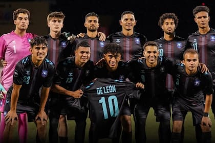 La formación de Puerto Rico, en un partido reciente