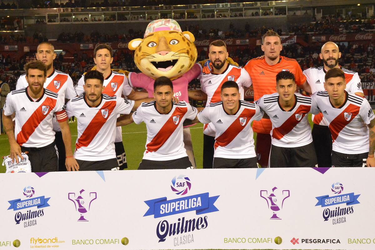 La formación de River ante Argentinos; ante Racing, todavía un enigma