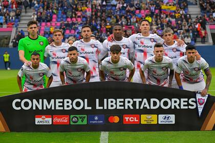 La formación de San Lorenzo en la derrota por 2 a 0 ante Independiente del Valle, como local, por la fecha 2 del grupo F