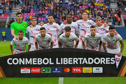 La formación de San Lorenzo en la derrota por 2 a 0 ante Independiente del Valle, como local, por la fecha 2 del grupo F
