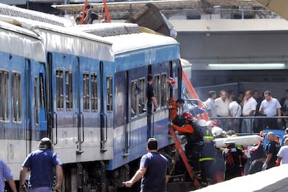 La formación de Trenes de Buenos Aires, en la tragedia de Once