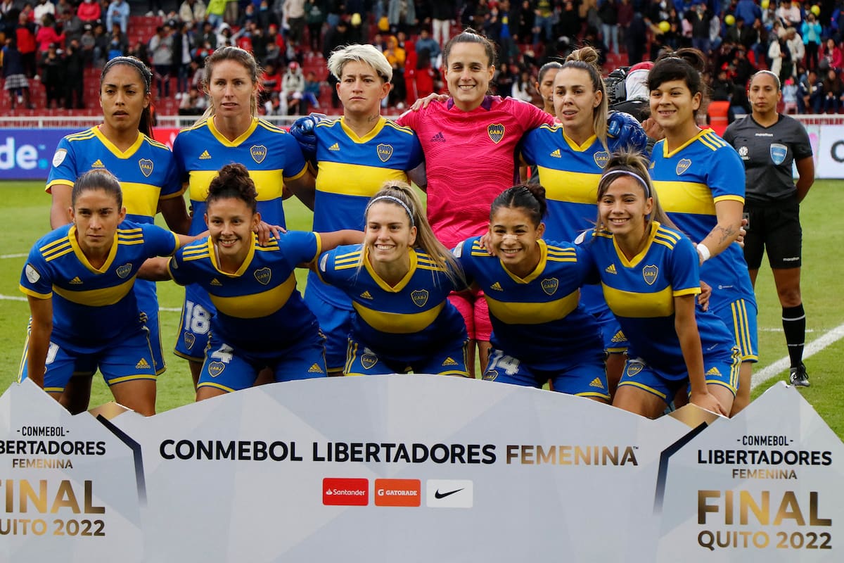 La formación titular de Boca, antes de la final de la Libertadores ante Palmeiras