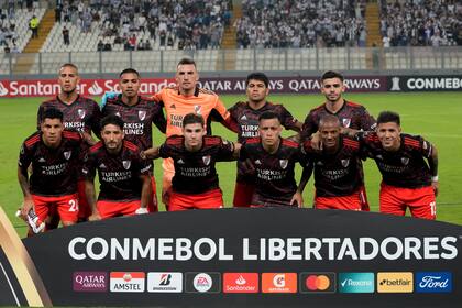 La formación titular de River para el debut en la Copa Libertadores
