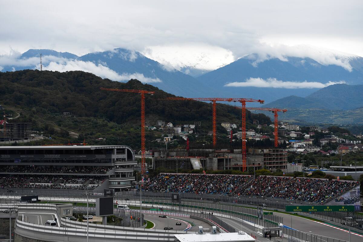 La Fórmula 1 no tendrá más pruebas en Rusia