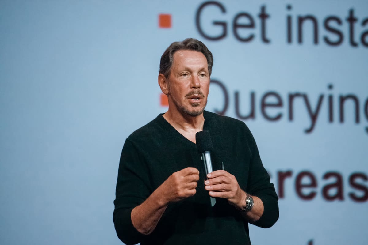La fortuna de Larry Ellison, derivada principalmente de su participación del 41% en Oracle, superó en 2024 los US$210.000 millones