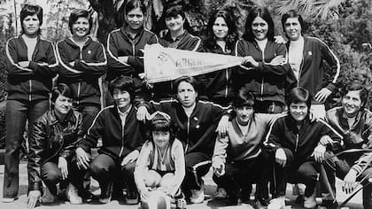 La foto "oficial" del seleccionado argentino que jugó el Mundial 1971