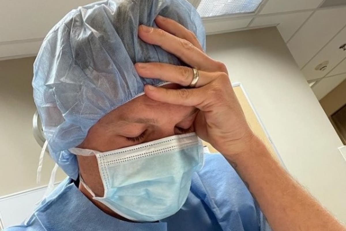 La foto con la que Carter se dirigió a su audiencia en un complejo momento de la vida de su familia